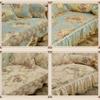 European Luxury Sofa Cover Nonslip Lace Cushion Living Room Combination Sofa Cover Jacquard Embroidery Slipcover Couch Protector