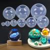 1 шт. 20-100 мм Силиконовая форма в форме шара 3D Планета Шар Форма для эпоксидной смолы для поделок своими руками Инструменты для домашнего декора