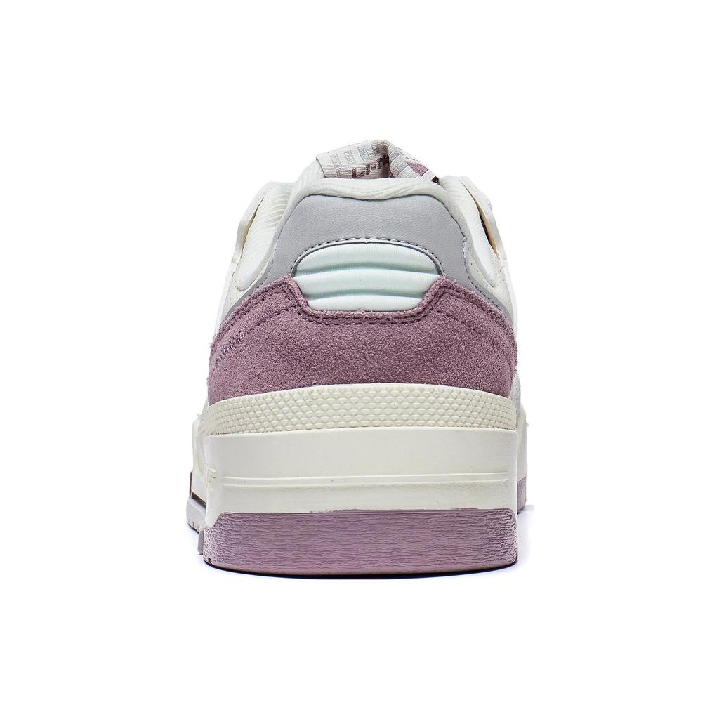 Кроссовки женские Li Ning Journey 1.5 с нескользящей подошвой, износостойкие, белые, серые, фиолетовые AGCT266-1