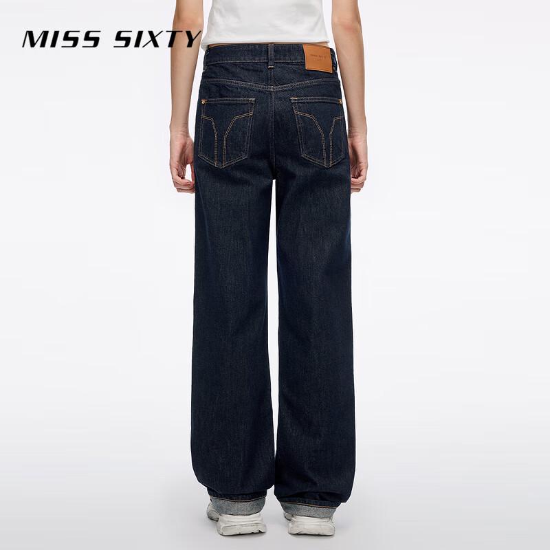 MISS SIXTY Women's Mid-Waist Straight-Leg Jeans