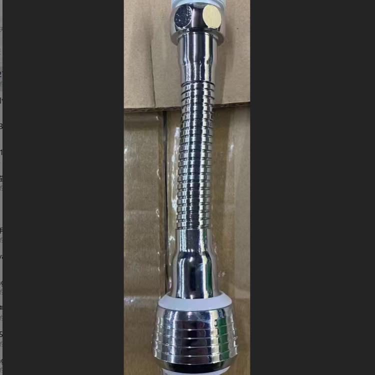 Six-Layer Faucet & Shower Head Water Filter - Universal Nozzle for Anti-Splash & Purification.