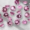 Pink Rubellite 3 MM Round Cut Natural Rubellite Tourmaline Gemstone, Pink Tourmaline Lot, Loose Gemstone Lot, October Birthstone For Making Jewelry.