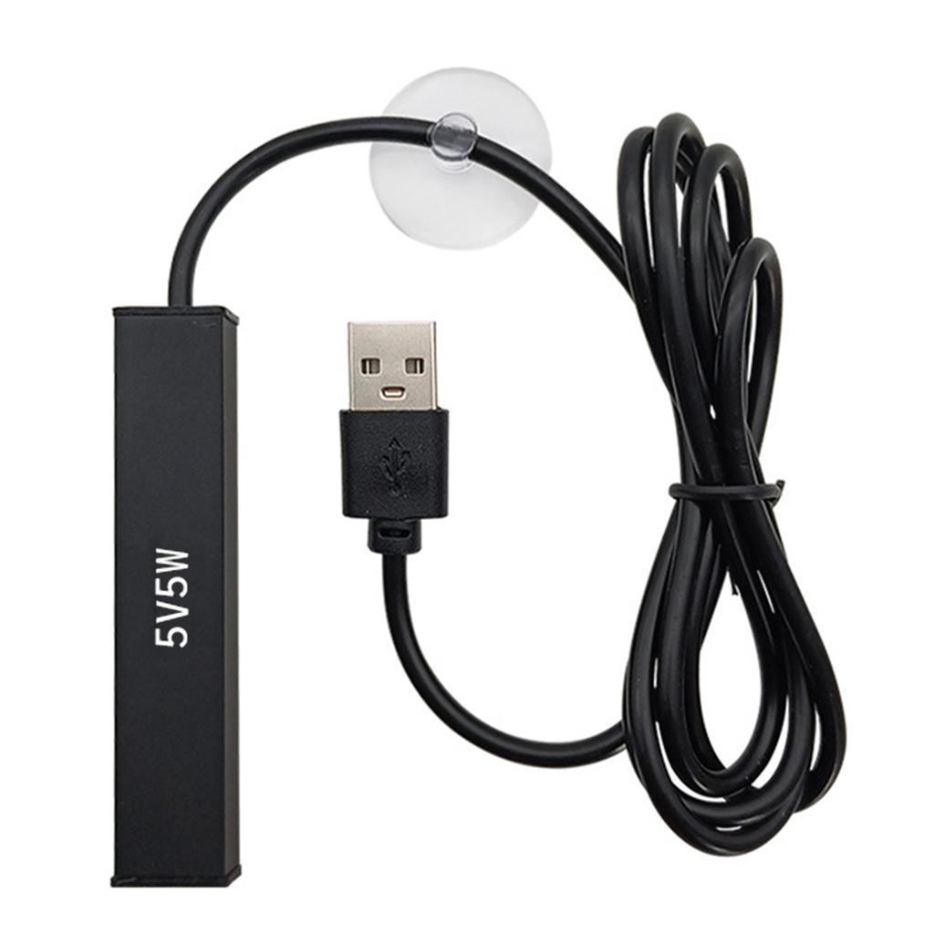 Мини нагреватель для аквариума, нагреватель для аквариума, погружной термостат, нагреватель для соленой/пресной воды, USB-зарядка