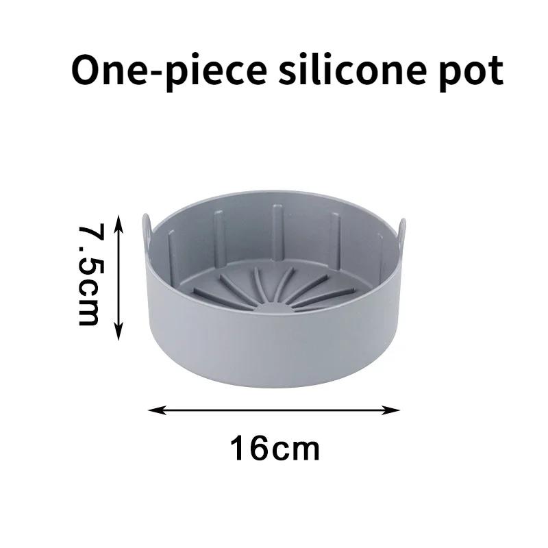 Многофункциональная фритюрница Силиконовая кастрюля Фритюрницы Духовка Инструменты Хлеб Жареная курица Пицца Корзина Противень Кухонные принадлежности