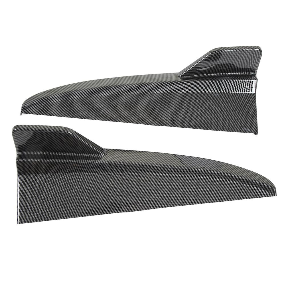 1 Pair Rear Bumper Lip Diffuser Tail Side Splitter Replacement for C‑Class W205 C43 ‑Line 2015‑2021