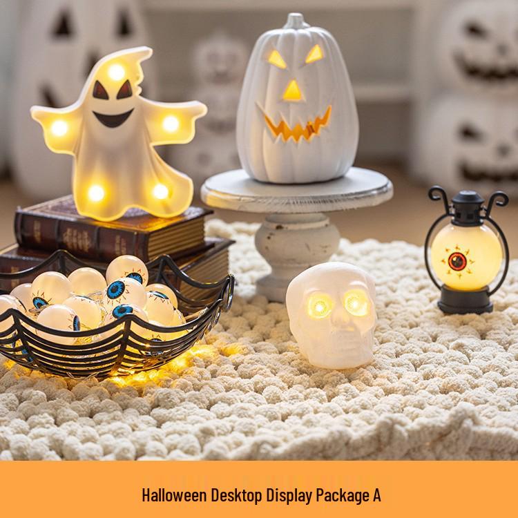 Светящийся тыквенный фонарь на Хэллоуин Набор для украшения вечеринки