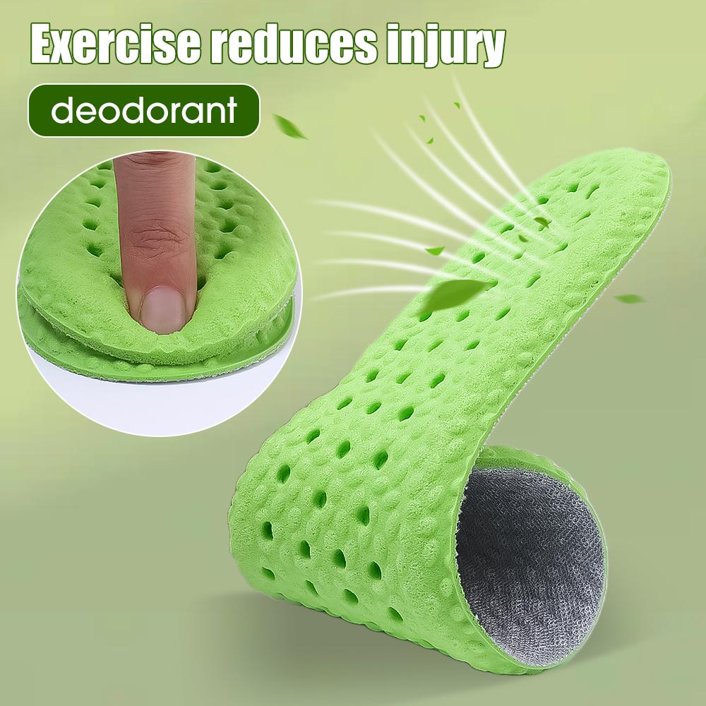 Insoles for Sports Shoes 35-46, Comfortable Insoles, Men's and Women's, Running Accessories