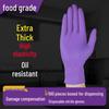 Disposable Purple Nitrile Gloves H-50100