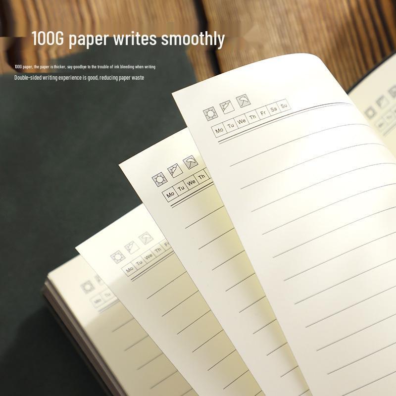 Блокнот А5 из высококачественной овчины с утолщенной бумагой Dowling