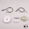 BWR79 Window Regulator Repair Kit Rear Left or Right Door for Vauxhall Opel Astra G MK4 T98 1998-2004 4/5 Door 90521877 90521878
