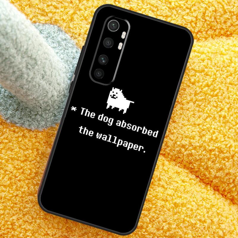 Чехол Undetale с раздражающим псом для POCO X3 X4 X5 F5 Pro M5s C40 F4 GT F3 Чехол для Xiaomi 12T 11T Pro 12 13 Lite 12X