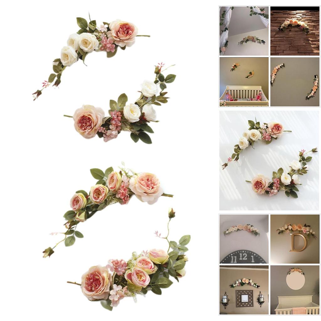 Artificial Lavender Wreath 18inch Large Purple Leaf Wreath for Festival Celebration Front Door Wall Window Party Decor