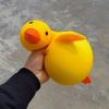 Гигантская желтая утка сквиши игрушка Милый гусь Сжималка Снятие стресса Растягивающееся животное Фиджет Подарок для взрослых и друзей