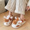Couple Cotton Slippers 2025 Winter New Indoor Non Slip Women's Warm Home Shoes Thicken Lightweight Comfortable Men's Plush Shoes