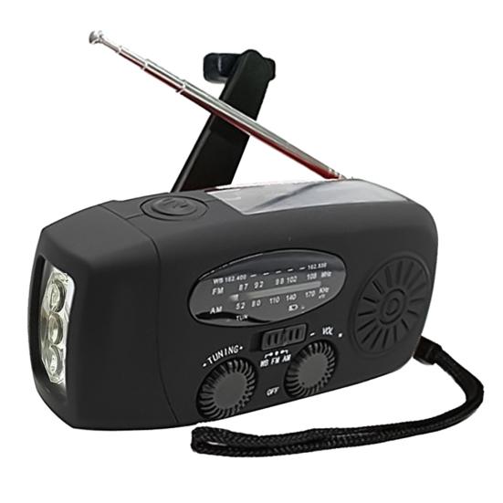 Многофункциональная солнечная рукоятка USB для использования на открытом воздухе для кемпинга аварийная светодиодная лампа радио