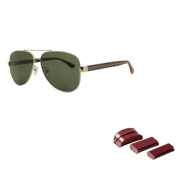 GUCCI Eyewear Round-Frame Sunglasses (Unisex) Sunglasses GG0528S