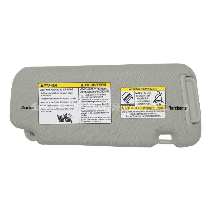 Левый серый солнцезащитный козырек для Nissan Murano 2009-2014 (Деталь 96401-1AA1B)