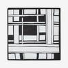ISABEY Lattice Pattern Square Scarf (VKAAC7002)