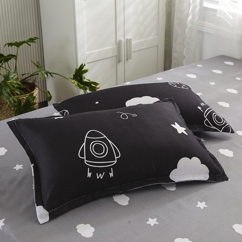 48x78 Мягкая дышащая стираная наволочка для взрослых