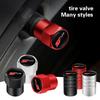 4Pcs 3D Metal Car Tire Valve Caps Wheel Dust Cover For Ford ST Line Focus Mustang Fiesta Puma Ranger Kuga MK7 MAX F150 Mondeo