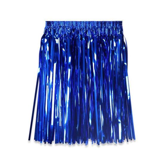 Yousheng Фольгированная мишура парики и маскарадный костюм диско-тематический наряд с бахромой и эластичной талией металлические косплей танцевальные принадлежности