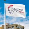 Yousheng Turning Point USA Flag 3x5Ft Double Sided Wall Hanging Flag Outdoor Polyester Banner with Brass Grommets for Yard Garden Decoration
