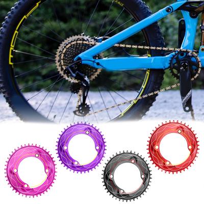 Звездочка двигателя, сверхпрочная алюминиевая передняя звездочка 40T до 58T, водонепроницаемая, нержавеющая, зубчатый диск, замена для шоссейного велосипеда