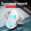 1Pc Ear Clip Wireless Headset V5.3 Non In Ear Single Ear OWS Bluetooth Earphones Running Sports Universal Headphones