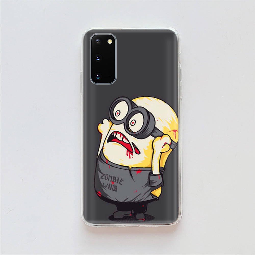 AM27 Minion Прозрачный чехол для Samsung A04 A14 A23 A34 A54 M23 M33 M52 M53 Realme 10 9 C30S C35 C55 VIVO Y02 Y21 Y33S Y51 X80 V25 Чехол