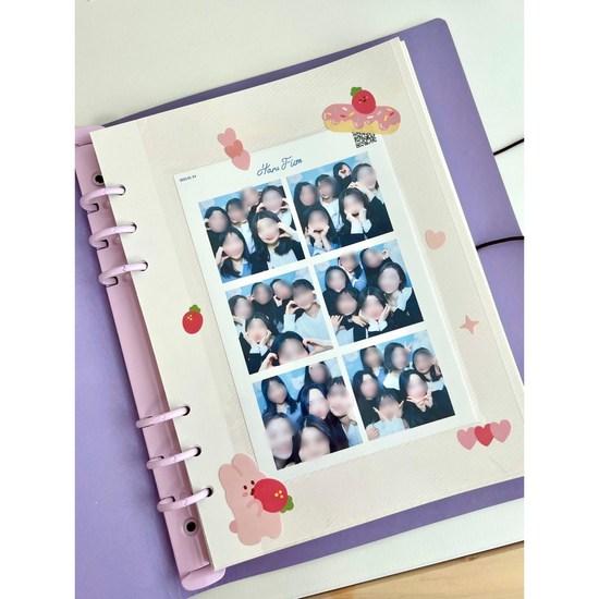 Фотоальбом Toyoun с клеевым слоем, четыре разреза