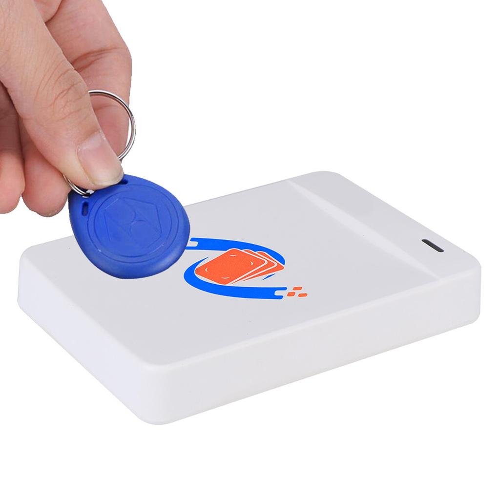 NFC Card Copier 125KHZ 13.56MHZ ID IC Card Reader Writer Encrypted Decoding TypeC Interface