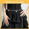 Fashion Faux Pearl Waist Chain With Metal Chain For Summer Womens Party Wear