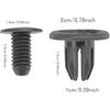 50 Pcs Fender Liner Rivets Clips Replacement Replacement Clips