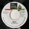 7-дюймовая пластинка RAS MORGAN - Merit НИКАКОЙ Jus Kool Record Ямайка Регги, Ска и Даб Б/У