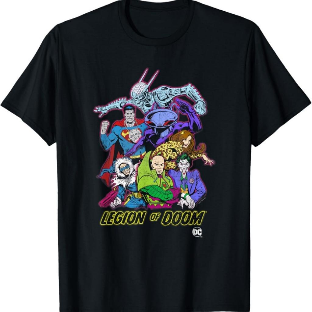 Винтажная футболка DC Comics Лига Справедливости Легион Смерти групповое фото