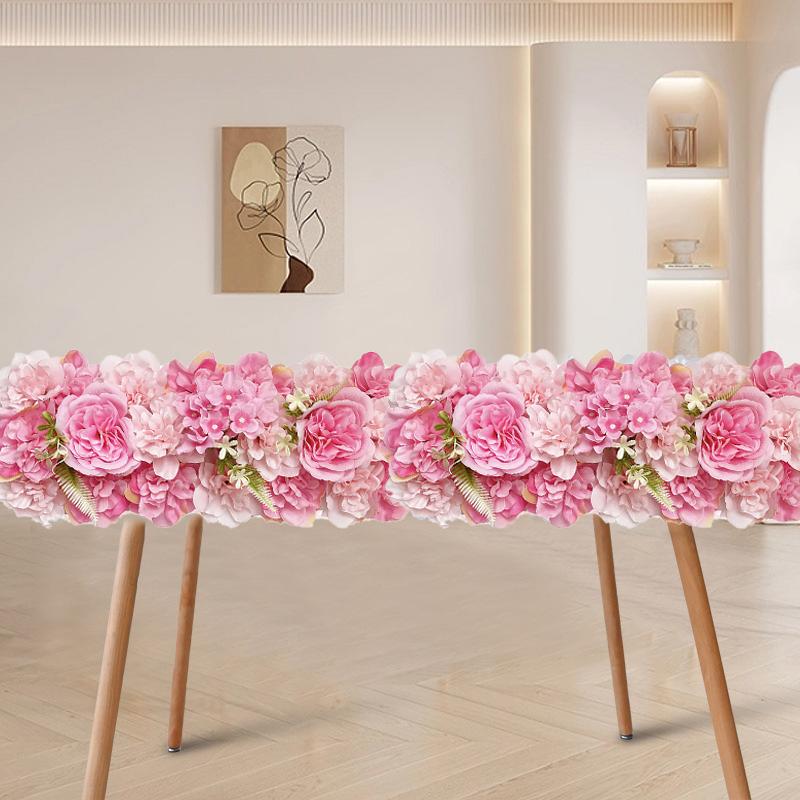 50x20 см настенное свадебное украшение настенная панель искусственный цветок шелковая гортензия 3D фон