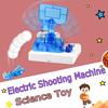 Plastic Electric Shooting Machine Science Experiment Assembly Model Kits Toy for Kids Teens Brain Development School Educational Gift