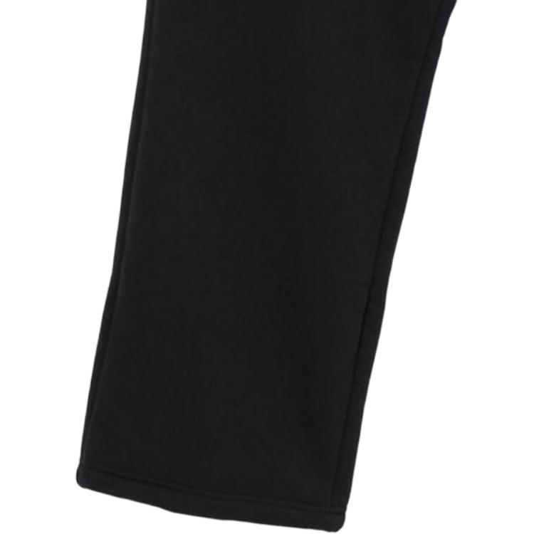 New Era Solid Color Drawstring Cargo Pants Men bottoms Black 13338538