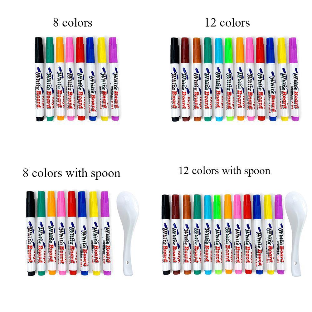 Early Education Toys Doodle Pen Erasable Floating Pen Whiteboard Markers Magical Water Painting Pen