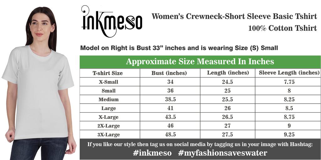 Inkmeso Футболка с круглым вырезом Vaccined Pro Vaccine, хлопковая футболка для женщин