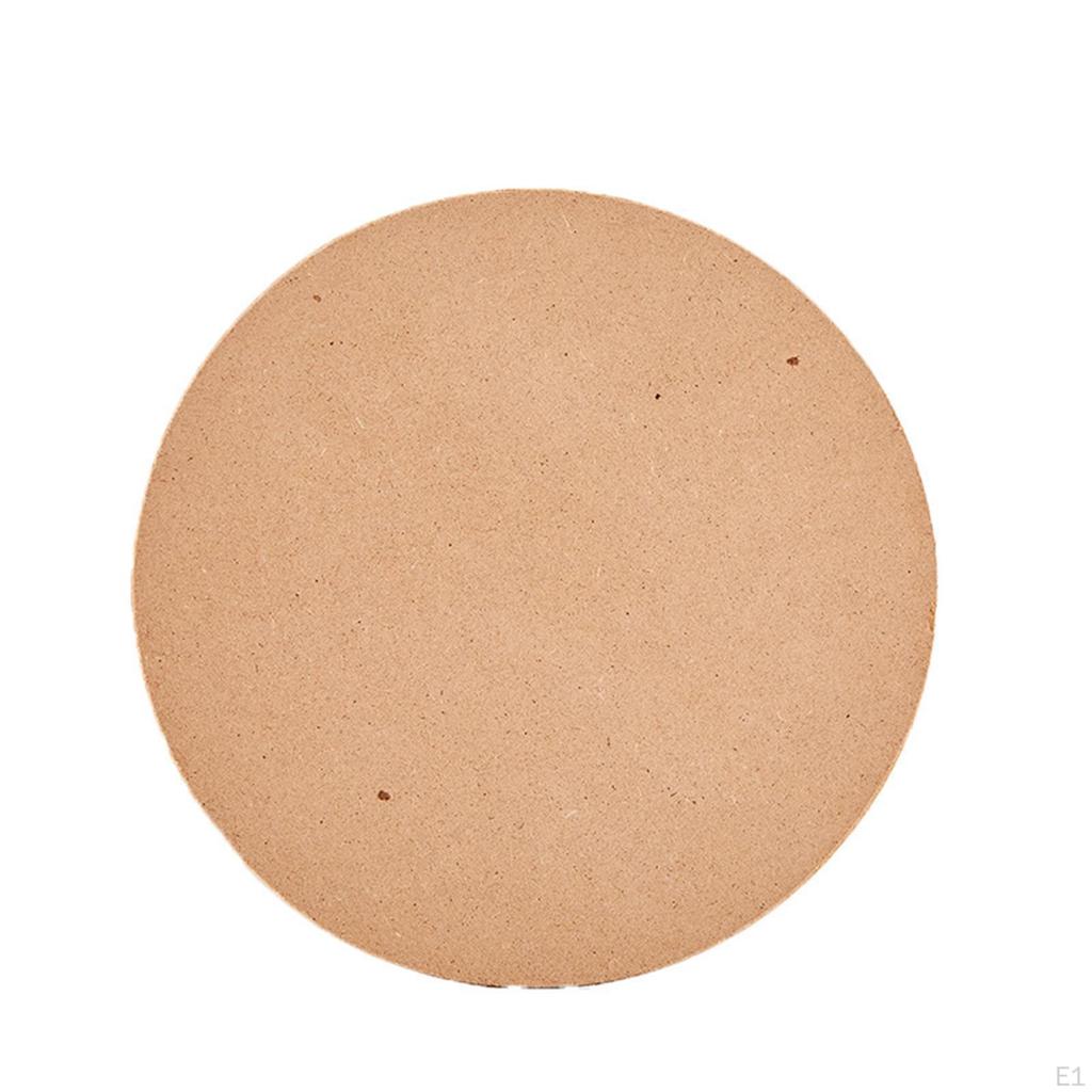 4Pcs Pottery Wheel Bats, Round Clay Throwing Wooden Density Board Fiberboard Drying Tray for