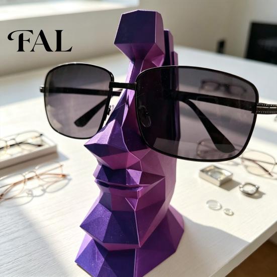 Gift for Glasses Collector Hand Carved Eyeglass Holder, 3D Printed Nose Shaped Stand, Unique Modern Office Decoration Decorative Display Rack,