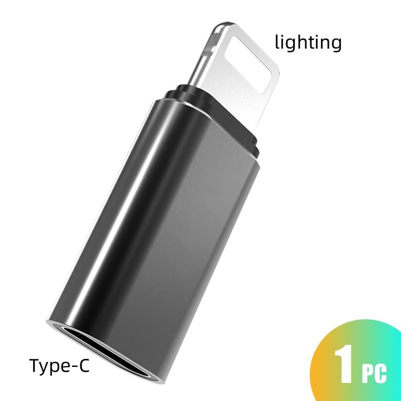 Адаптер для зарядки и переноса Zymello, переходник для телефонов Android на Type-C, совместимый с IOS, для iPhone, адаптер-конвертер USB C, разъемы Micro USB