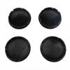 Qty 4Pcs 1J0601171 1J0 601 171 56mm Black Car Wheel Center Hub Caps For P/assat B/ora G/ol Ti/guan R/abbit G/olf P/arati F/ox L/avida V/ento
