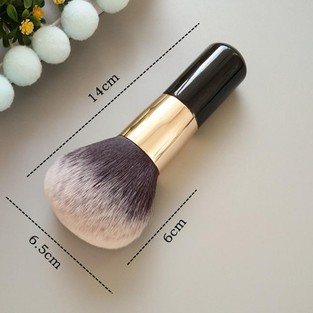 Large Foundation Brush Flat Wide Make Up BB Cream Makeup Brush Wooden Handle Foundation Powder Blush Brush Beauty Cosmetic Tool