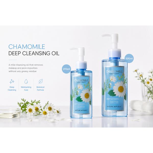 Nature Republic Очищающее масло с ромашкой Forest Garden (2 варианта)