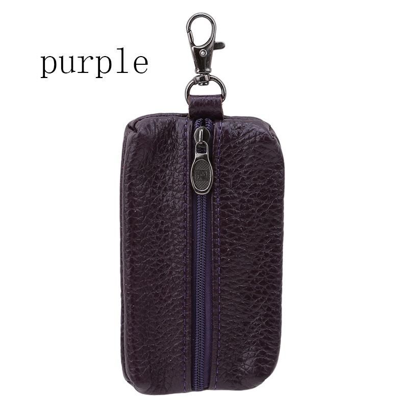 Компактные кошельки для ключей автомобиля Мужской органайзер для ключей Домохозяйка Чехол для ключей на молнии Сумка-кошелек