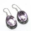 Pink Kunzite Gemstone Handmade 925 Sterling Silver Jewelry Earring 1.50