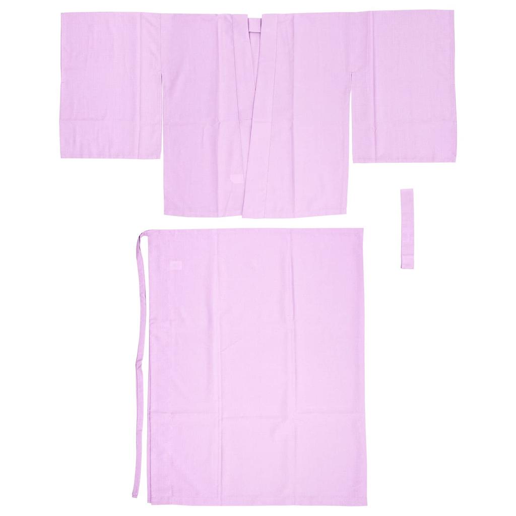 KYOETSU Летняя одежда Cool Pass с воротником, размер женский, комплект из двух предметов, майка, можно стирать, (Совместимые ребра жесткости, Вистерия, L)