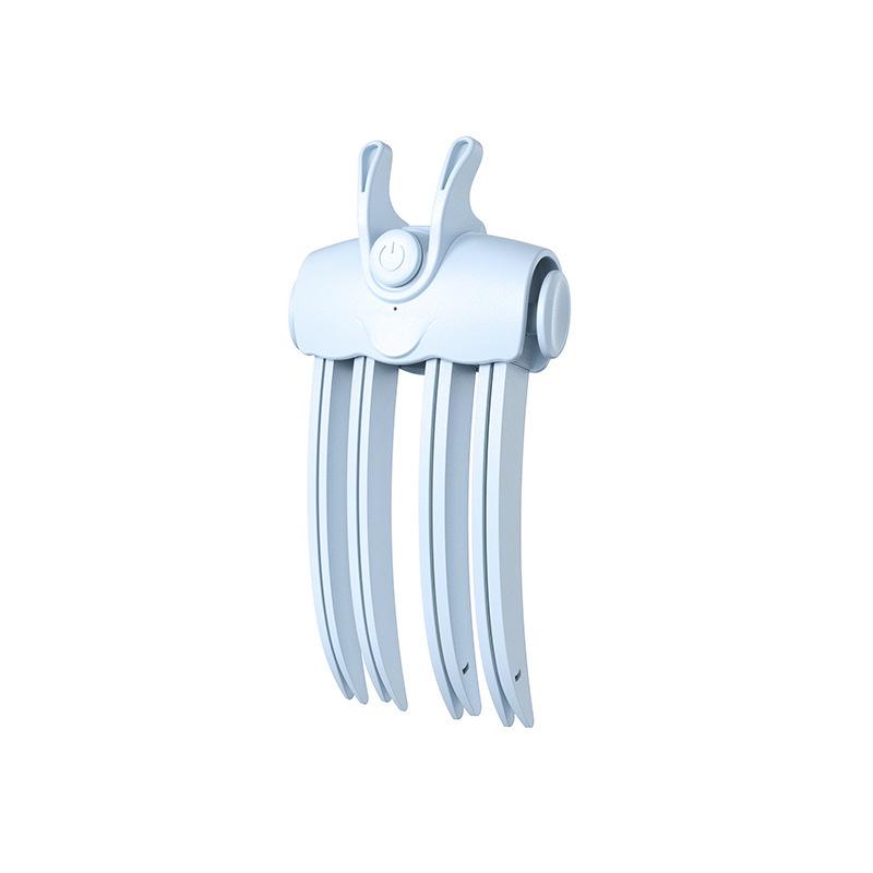 Electric Heated Rechargeable High Crown Fluffy Hair Clip for Long-Lasting Styled Bangs
